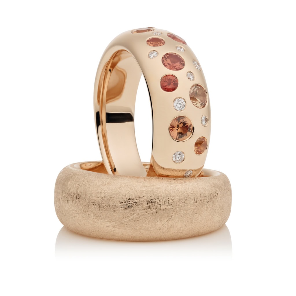 Schmuck: Stax Ring Roségold aus 750 Roségold von Bron