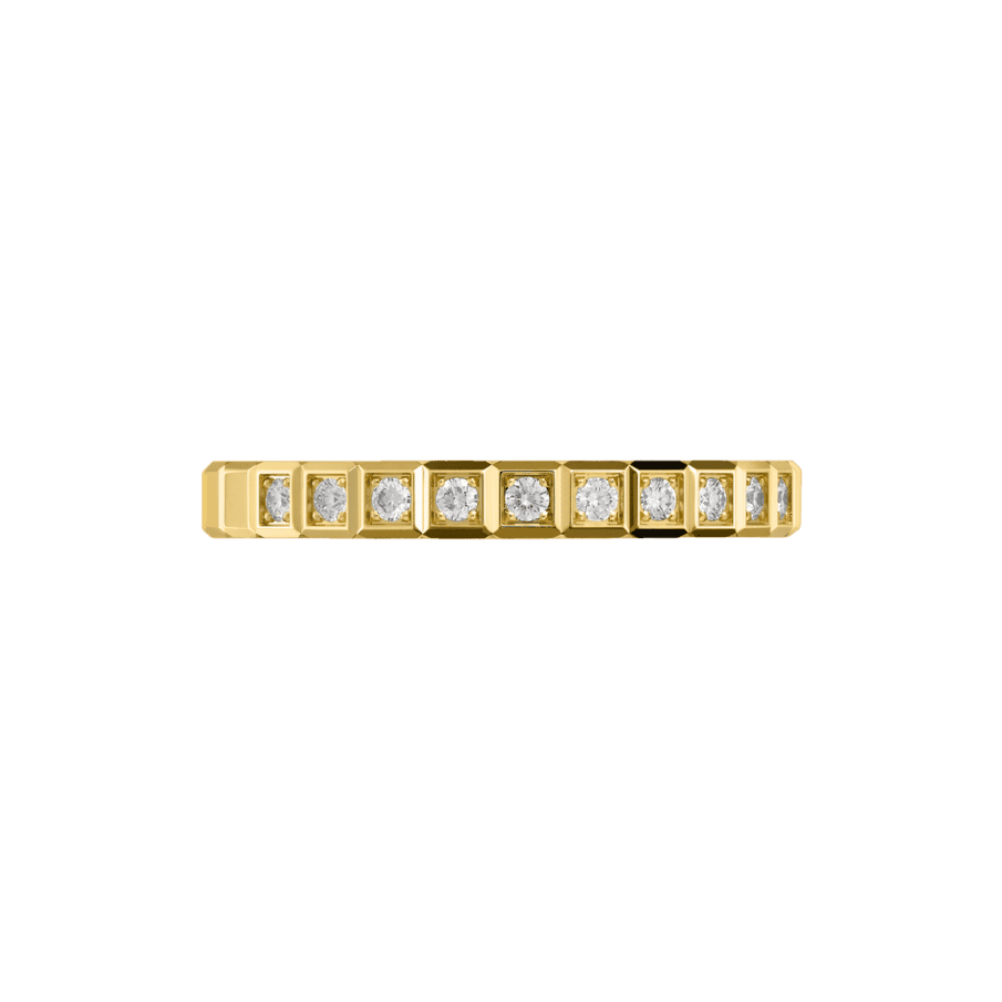 Schmuck: Ice Cube Ring Gelbgold aus 750 Gelbgold von Chopard