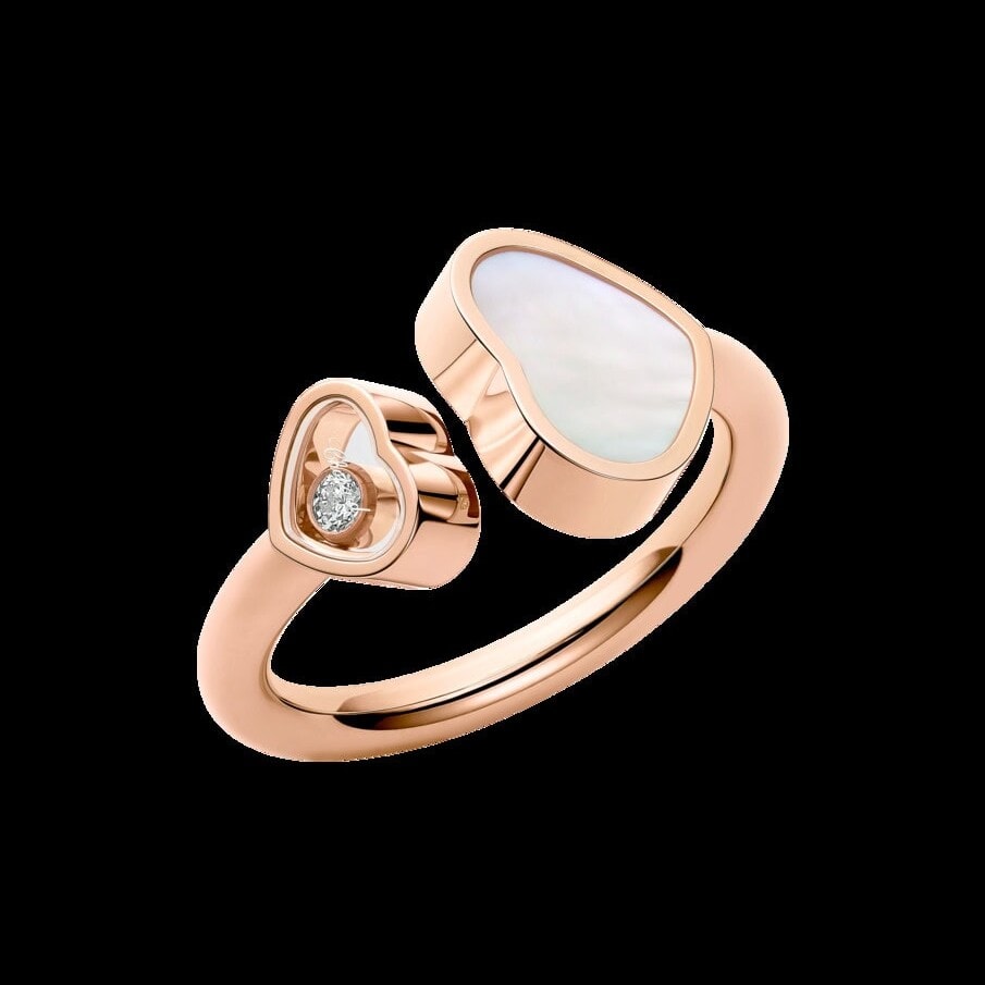 Schmuck: Happy Hearts Ring Roségold aus 750 Roségold von Chopard