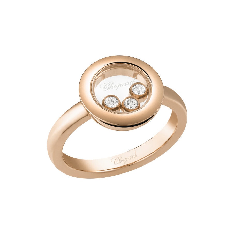 Schmuck: Happy Diamonds Ring Roségold aus 750 Roségold von Chopard