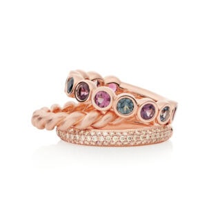 Schmuck: Stax Ring Roségold aus 750 Roségold von Bron
