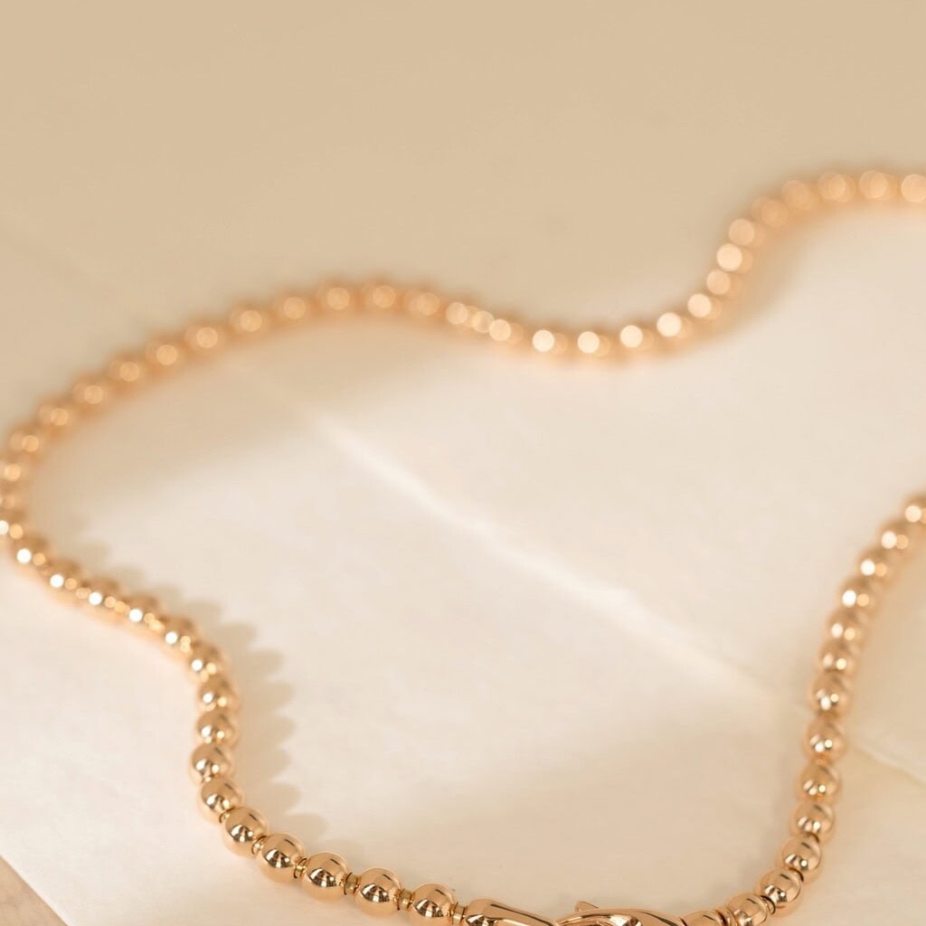Schmuck: Lux Halskette Roségold aus 750 Roségold von Bron