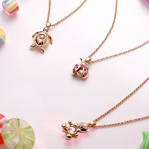 Schmuck: Happy Diamonds Kette mit Anhänger Roségold Rubin aus 750 Roségold von Chopard