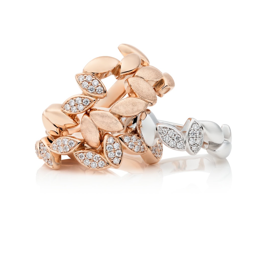 Schmuck: Poppy Ring Roségold aus 750 Roségold von Bron