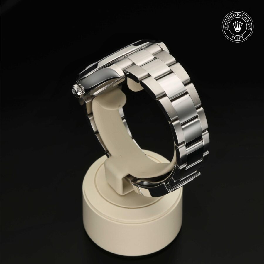 Datejust aus Edelstahl Oystersteel von Rolex Certified Pre-Owned