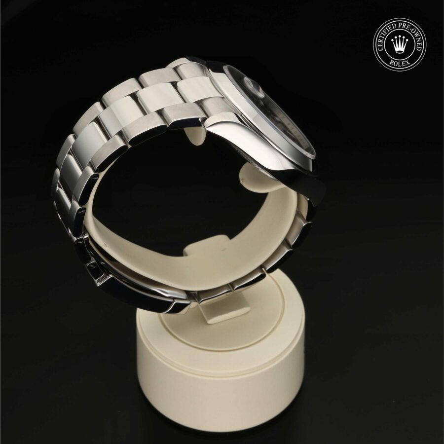 Datejust aus Edelstahl Oystersteel von Rolex Certified Pre-Owned
