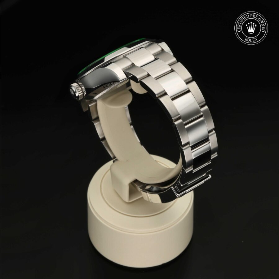 Milgauss aus Edelstahl Oystersteel von Rolex Certified Pre-Owned