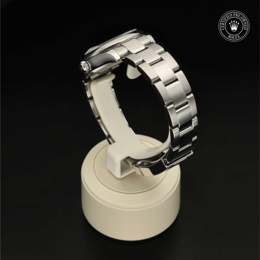 Datejust aus Edelstahl Oystersteel von Rolex Certified Pre-Owned