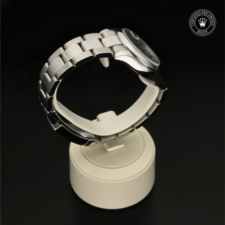 Datejust aus Edelstahl Oystersteel von Rolex Certified Pre-Owned
