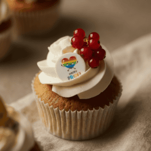 Pride Month cupcakes 1
