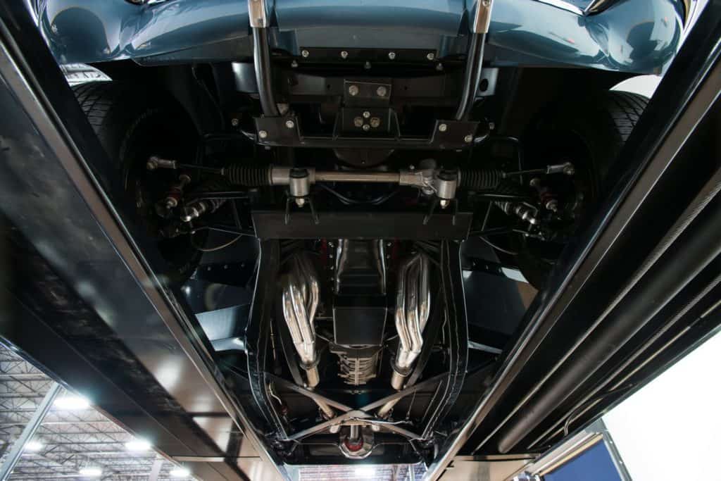 underside is clean 1956 Chevrolet Corvette Restomod