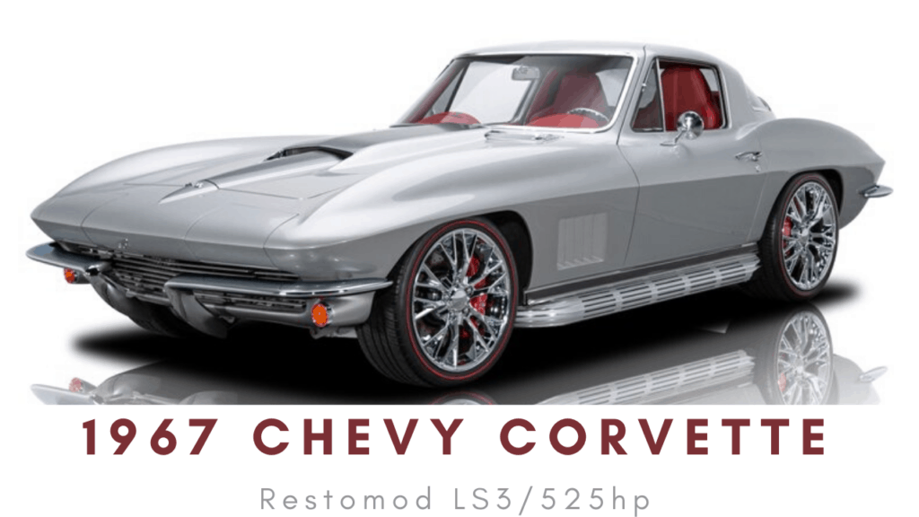 power is great in this 1956 Chevrolet Corvette Restomod