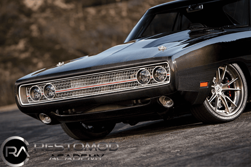 Picture of a Dodge Charger Restomod