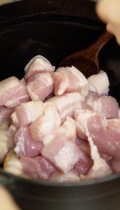 searing pork 1