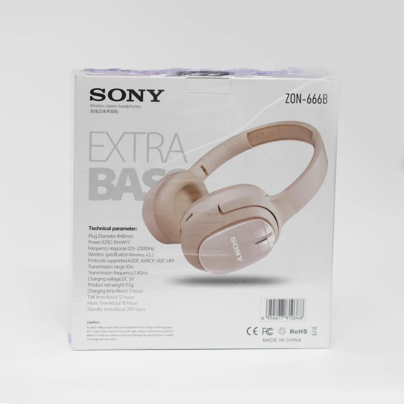 2S Store Headphones Sony ZON-666B Wireless