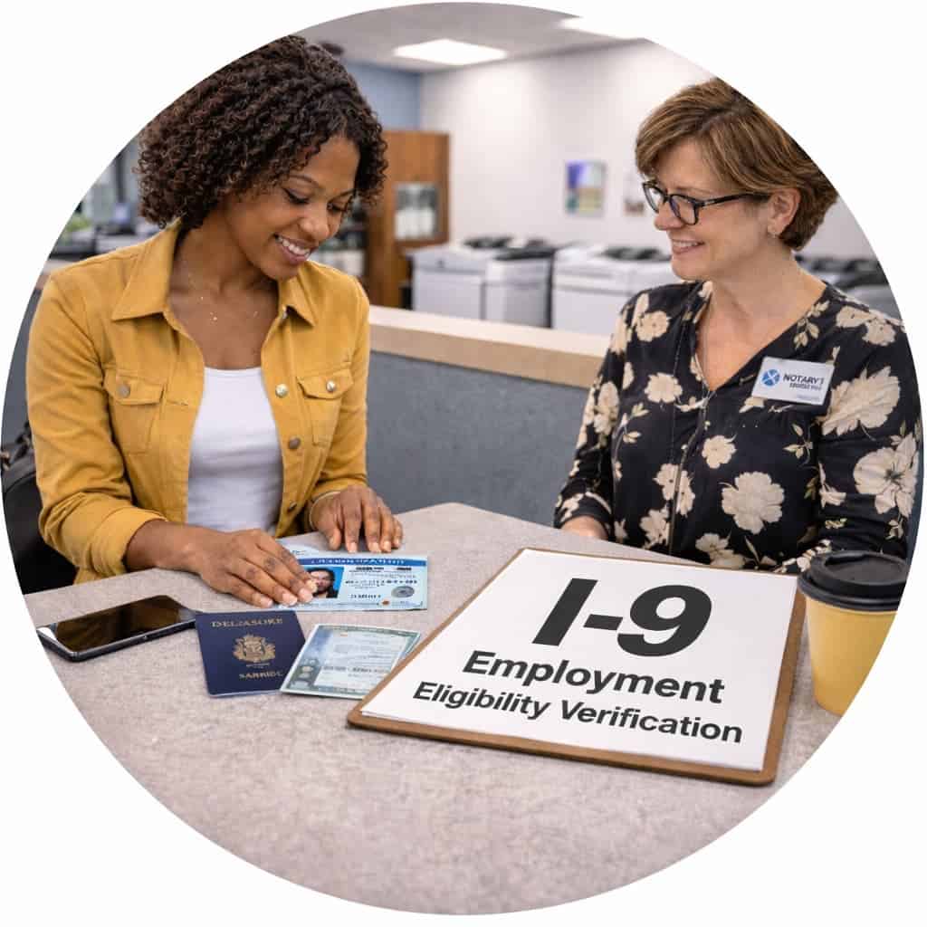 Home 10 Remote employee onboarding and Form I-9 employment verification Section 2 document review by an authorized representative in Lake Charles LA.