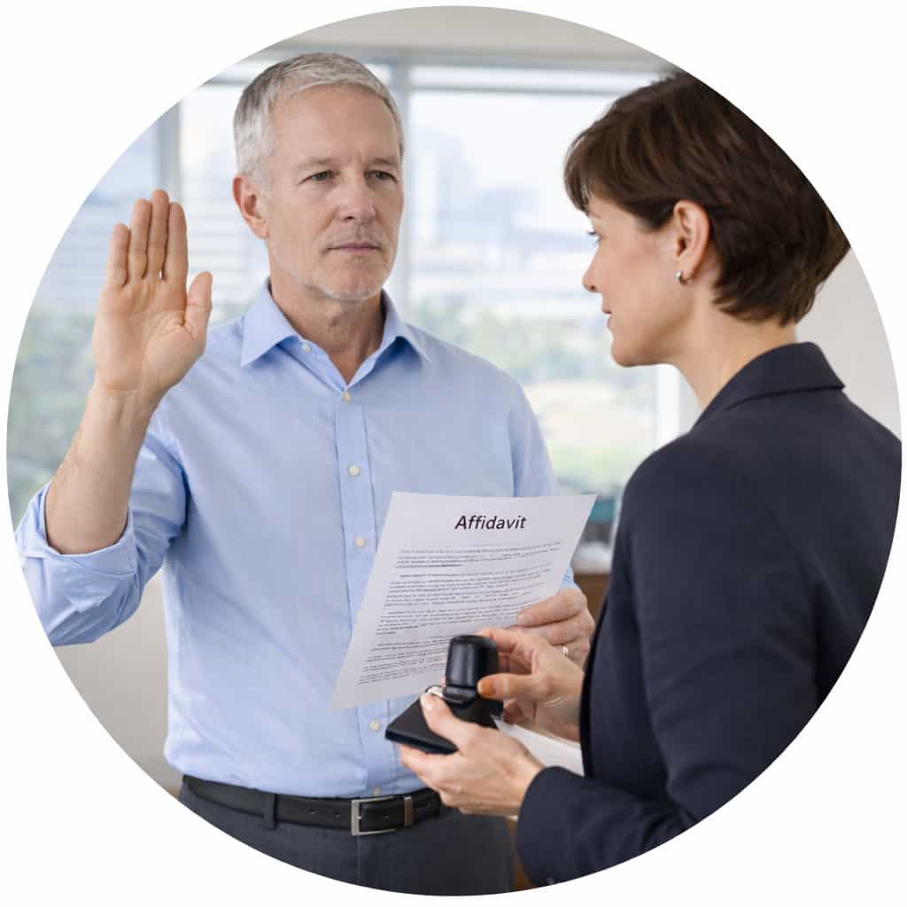 Home 5 Sworn statement document preparation and formal affidavit notarization by an experienced Louisiana notary public in Lake Charles LA.