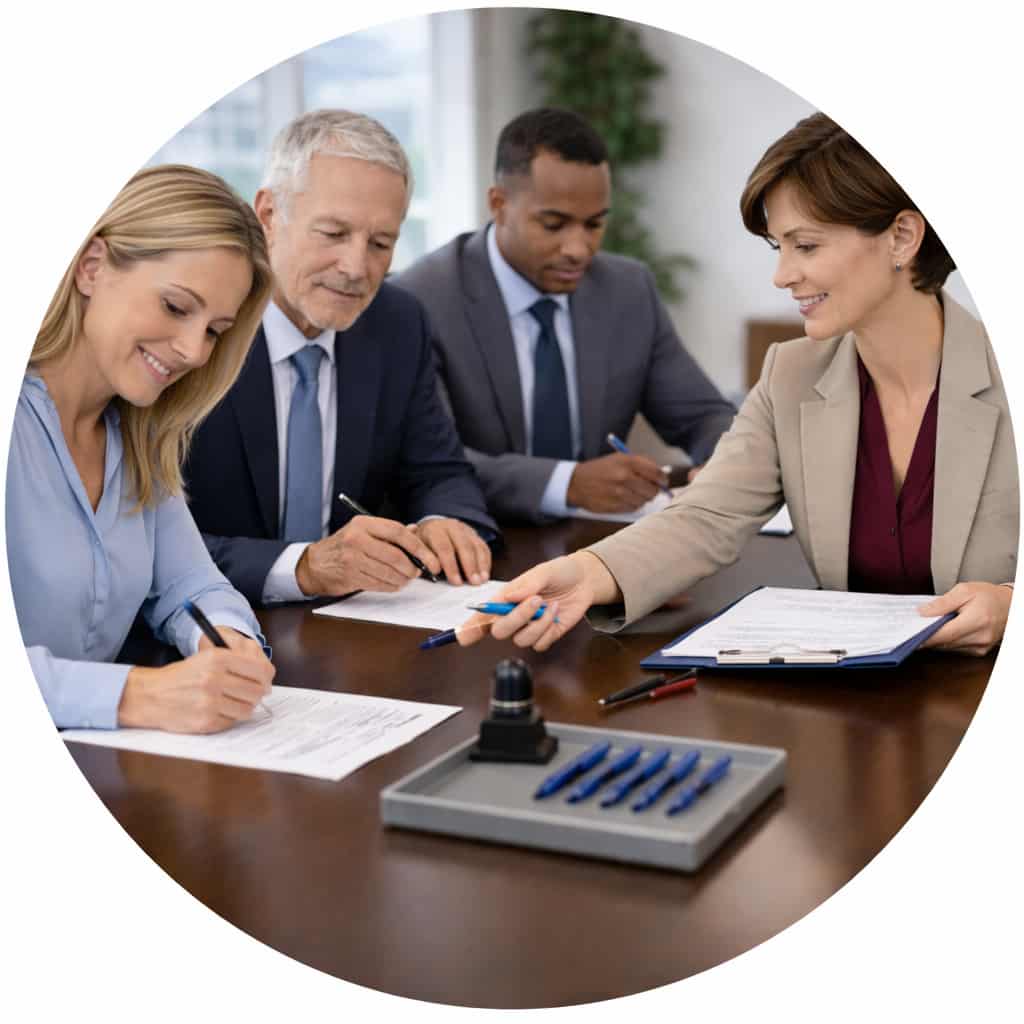 Home 7 Corporate resolutions and LLC formation document preparation with an expert business notary public in Lake Charles LA.