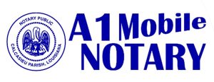 A1 Mobile Notary Logo