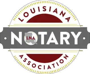 Home 4 Louisiana Notary Association member badge