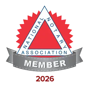 Home 5 National Notary Association 2026 member badge