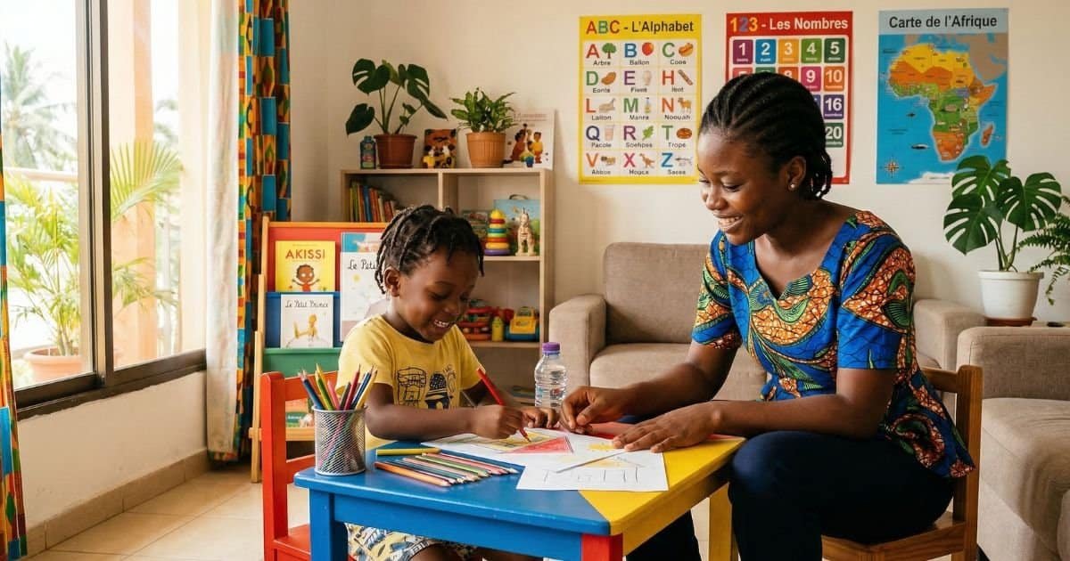 Aide scolaire maternelle Abijan