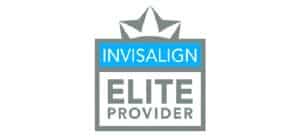 Home 17 Invisalign Elite Provider badge showing certification for advanced clear aligner treatments at Hewett's Dental in Brighouse, Huddersfield, Halifax, and Bradford.