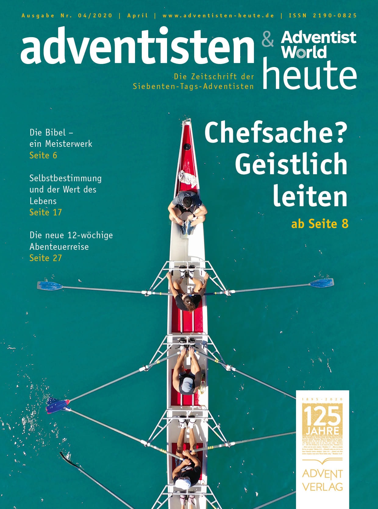 Erlebnishafte Bildüberschrift für Advent-Verlag, christliche Zeitschrift mit Fokus auf Bibel, Spiritualität und Adventsfragen, in hochwertigem Design.