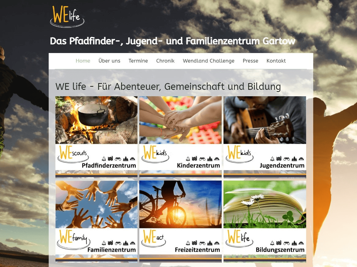 1. Advent-Verlag Familien- und Jugendzentrum Gartow mit Aktivitäten und Bildungsangeboten für alle Altersgruppen, inklusive Kinder-, Jugend- und Familienzentren.