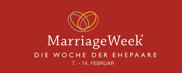 1. Hochwertiges Titelbild für Marriage Week Deutschland, symbolisiert Liebe und Partnerschaft mit Herz-Illustration, Fokus auf kirchliche und traditionelle Werte.