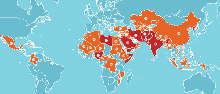 Innovative Weltkarte mit globaler Verteilung, Highlight-Design, farbliche Markierungen, geeignet für internationale Verlage, Bildung, Statistik, Vertrieb, Fokus auf globaler Präsenz von Advent-Verlag.