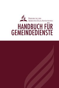 Handbuch für Gemeindedienste, Taschenbuch für Adventisten, religiöse Literatur, Kirchengemeinde, christliche Handbücher, Advent-Verlag.