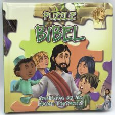 Puzzle Bibel Kinderbuch, Jesus und Kinder, biblische Geschichten für Kinder, religiöses Lernen, kindgerechte Bibel, advent-verlag.de.