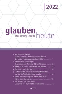Glauben heute - Theologische Impulse, 2022, evangelische Theologie, Advent-Verlag, Glaubensfragen, christliche Spiritualität, adventliche Beiträge, evangelische Thematik, religiöse Impulse, christliche Theologie, Advent-Verlag Buch, Religionswissenschaft, Glaubensentwicklung, christliche Lebensweise, Theologischer Ratgeber, Glaube im Wandel, Advent, religiöse Literatur, theologisches Fachbuch, christliches Verständnis.