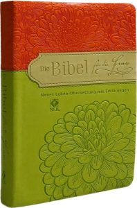 Gebetsbuch für Frauen, Bibel, Neusete-Lebensübersetzung, visualisiert mit Blumendekor, praktische Bibel für spirituelle Frauen, hochwertiges Design, für den Alltag und Glaubensleben, ideal für religiöse Anlässe.