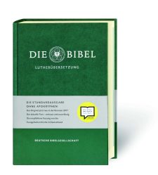 Die Bibel Lutherübersetzung grüne Ausgabe, Bibel als christliches Buch, Evangelische Bibel, Originalaustausch, ohne Apokryphen, stabile Hardcover, deutsche Bibelgesellschaft, christliche Literatur, Glaubensbuch, Bibel für Christen.
