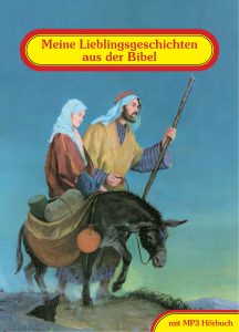 Abbildung des Buchcovers "Meine Lieblingsgeschichten aus der Bibel" mit Märchengestaltung, geeignet für Kinder und religiöse Bildungszwecke.