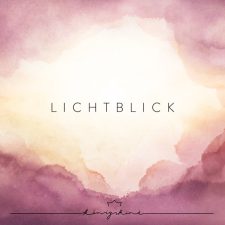 Sanfte Wasserfarbengestaltung mit Lichtblick, gespeichert im Pink- und Beigetönen, ideal für Weihnachts- und Adventsprodukte, Produktbild für Advent-Verlag.