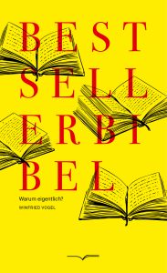 Vorschlag für Alt-Text: Buchillustration mit offenen Büchern auf gelbem Hintergrund, hervorgehobene Überschrift "Beste Sammlung" und Autor Winfried Vogel.