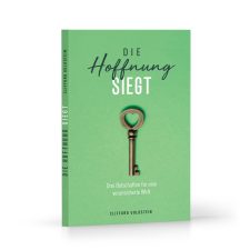 Schlüsselbild der Buchcover: Hoffnung, Schlüssel, Theologie, Welt, Buch, positive Stimmung, grüner Hintergrund, Buchcover-Design, Inspiration, spirituelle Inhalte, christliche Botschaften, Verlag, Buchmesse, religiöse Literatur, modern, attraktives Layout, Hoffnung wächst.