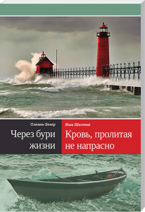 Leuchtfeuer am tosenden Meer während eines Sturms, Symbol für Lebensstärke und Hoffnung, passend für religiöse Literatur und spirituelle Geschenke von Advent-Verlag.