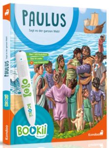 Hochwertiges Kinderbibel-Set mit Paulus-Illustrationen und Lernbuch, ideal für Kinder, um biblische Geschichten spielerisch zu entdecken und zu verstehen. Perfekt für den Religionsunterricht oder Zuhause.