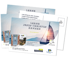 Lernmaterialien zum christlichen Glauben und Jesus kennenlernen, inklusive Bücher und Arbeitsblätter von Advent-Verlag.
