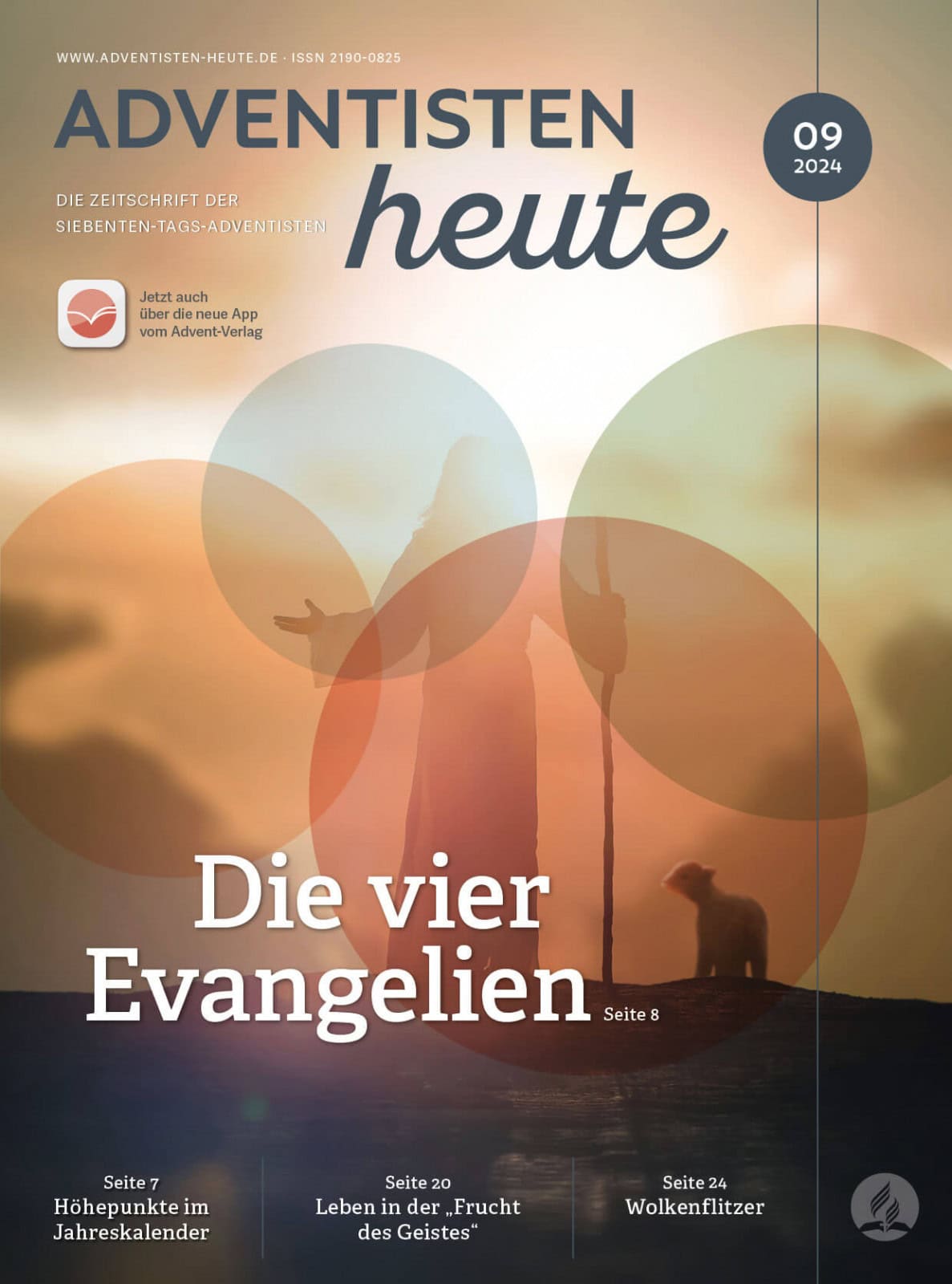 Engel Illustration mit Licht und Tieren, thematisiert die vier Evangelien, christliche Feiertage, Evangelisten, religiöses Bild, Glaube, Spiritualität, Weihnachten, Bibel, Kirche, christliche Symbole, spirituelle Botschaft.