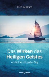 Segelboot auf ruhigem Wasser bei Sonnenuntergang, Panorama mit Bergen im Hintergrund, Illustration für Seefahrer, Segeltörns, maritime Abenteuer.
