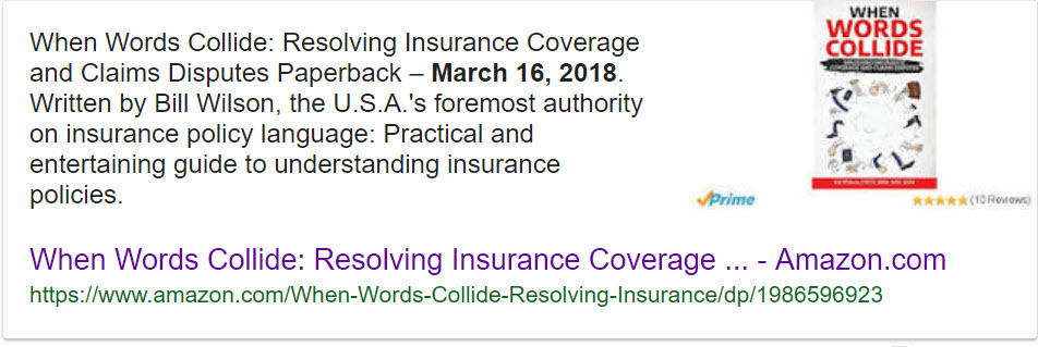 Agency Checklists, When Words Collide, Bill Wilson, Insurance Commentary, Big I Bill Wilson's Book, Books on Insurance for Agents