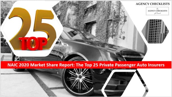 agency checklists' top 25 insurers commercial auto insurers in the us list