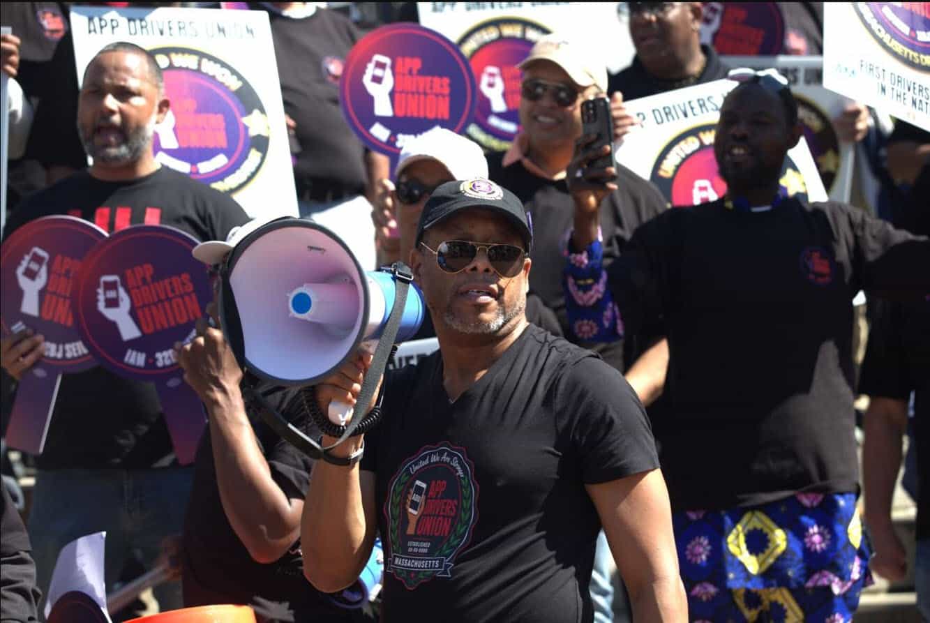 Massachusetts rideshare drivers represented by the App Drivers Union seek changes to proposed Uber and Lyft regulations.