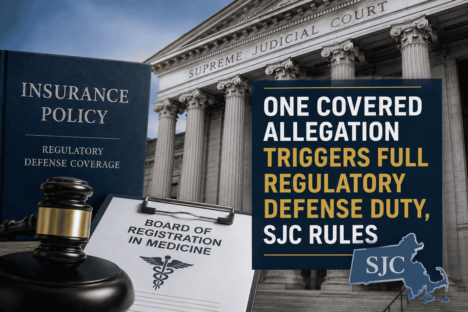 Massachusetts Supreme Judicial Court decision holding that one covered allegation triggered MAG Mutual's regulatory defense obligation.