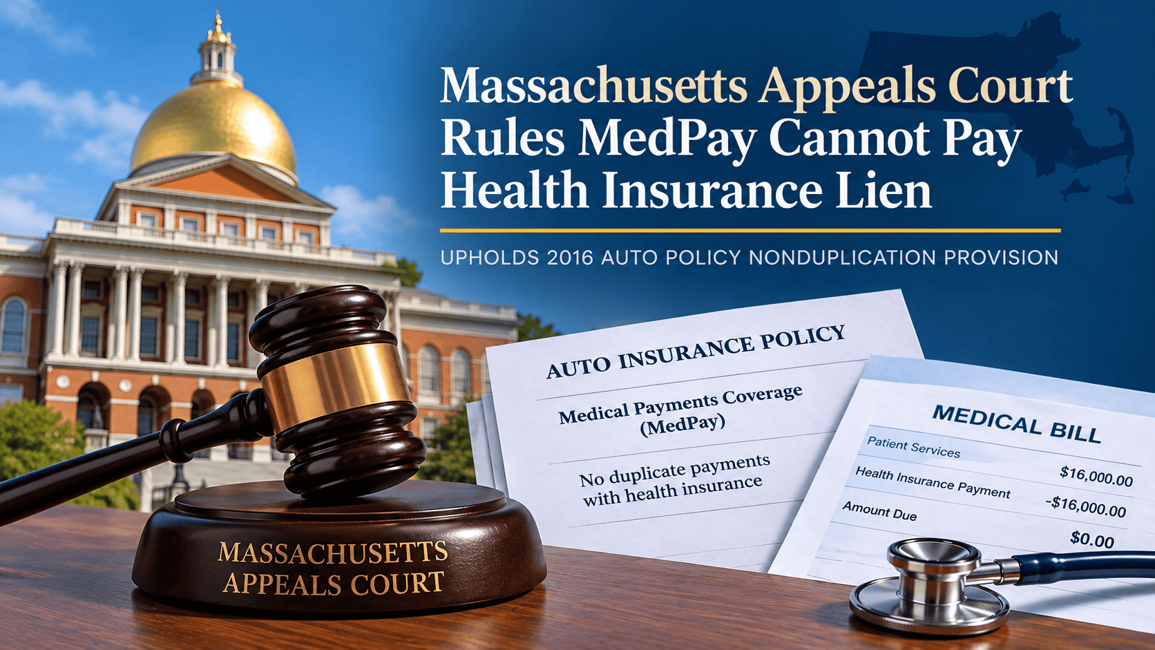 Massachusetts Appeals Court MedPay insurance decision